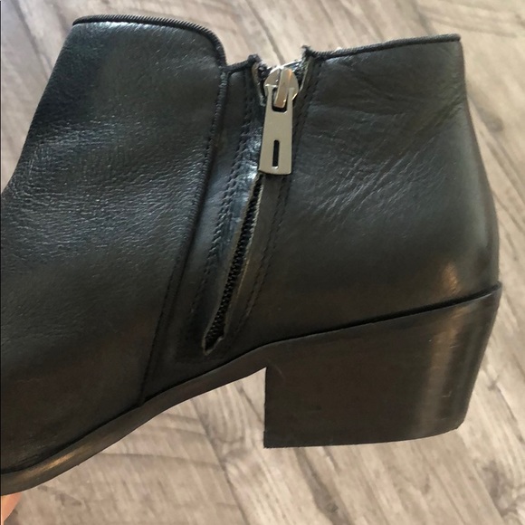 Sam Edelman Black Leather Booties - Picture 7 of 8